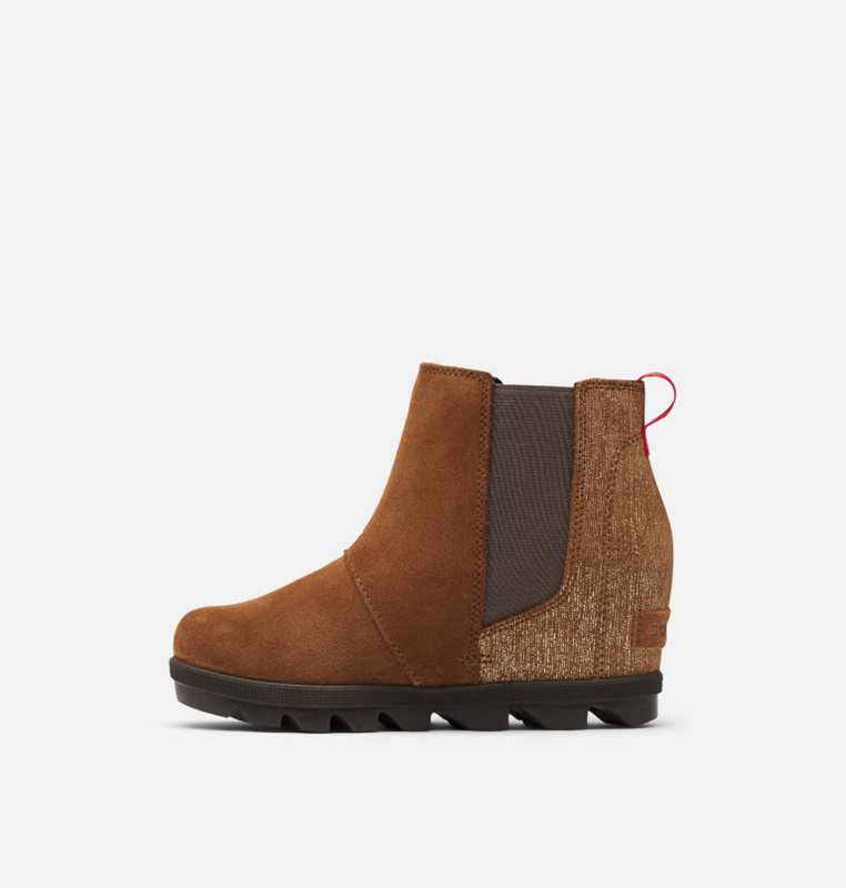 Sorel Barn Wedges Brun - Youth Joan Of Arctic™ Ii Chelsea Bootie - BCO-104259
